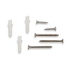 Handrail Holder Stainless Steel Round Support Screw Hole