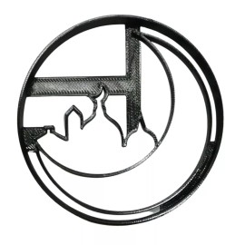 AJT RAMADAN MOSQUE WITH CRESCENT MOON FESTIVAL COOKIE CUTTER MADE IN USA PR4739