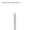 sourcing map Fully Threaded Rod M5 x 100mm 0.8mm Thread