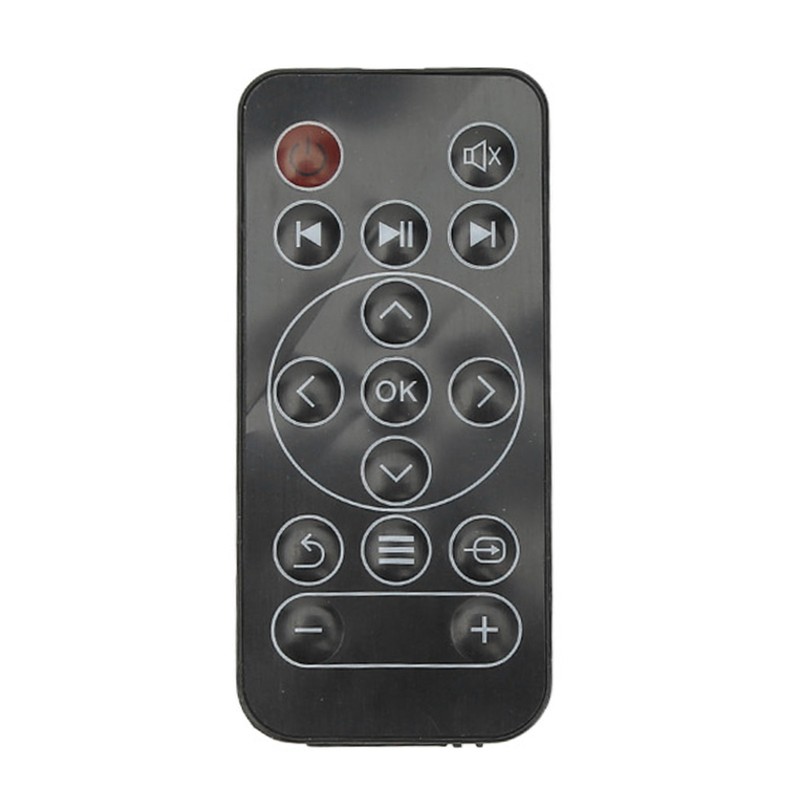 Mini Projector Black 1920x1080 Remote Control Inbuilt Speaker USB Powered