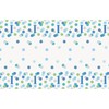 Blue Dots 1st Birthday Table Cover (137cm x 213cm) -
