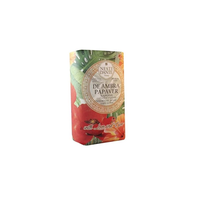 NESTI DANTE Dante de Ambra Papaver No.9 Soap 250 g