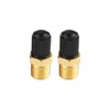 Joyzan 1/8" NPT Tank Valve, Air Compressor Tank Schrader Port