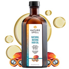 Nature Spell Aceite de batana para el crecimiento del cabello, aceite de cuero cabelludo prediluido, fortalece y repara hebras dañadas, nutre e hidrata las puntas abiertas, añade brillo, para todo