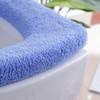 Guojanfon Toilet Seat Covers Soft Thicker Warmer Stretchy Washable Large