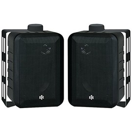 Bic America BICRTRV442 Rtrv44-2 Indoor/outdoor 3-Way Speakers - Black