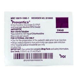 PYB10800 - Prevantics Swab, 1 mL
