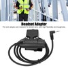 U94 PTT Military Adapter Military Radio Headset Adapter Compatible for