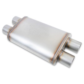 Flowmonster 11386-FM 409Ss Oval Case Absorption Muffler