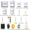 Smalltongue White Marble Countertop Paint Kit(Including Epoxy Resin), All-IN-ONE Set,