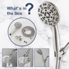 Cobbe 8-Setting Handheld Shower Head with High Pressure Shower Heads