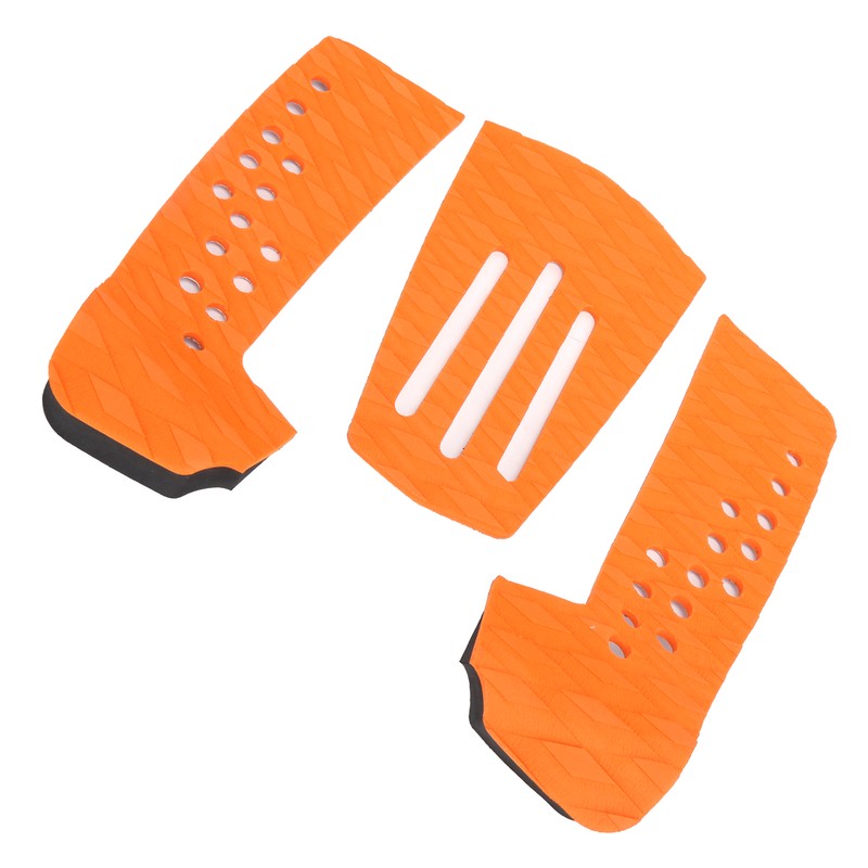 3 Pcs Surfboard Traction Pad AntiSkid MoistureProof Surf Deck Mat