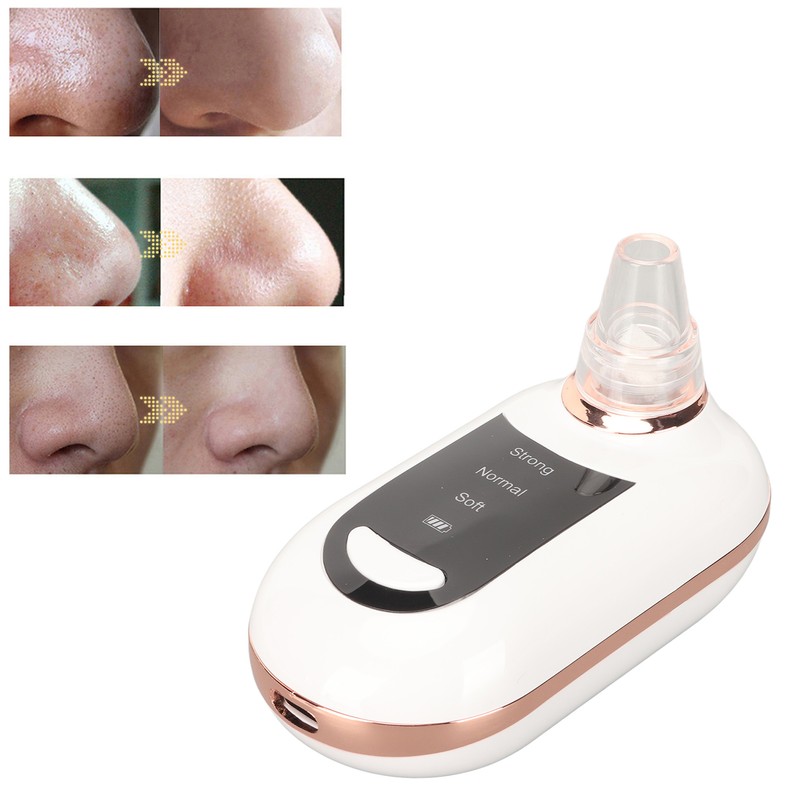 Electric Blackhead Removal Machine 3 Strength Deep Cleansing Skin Pores