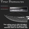 Damascus Viking Boning Knife, Pro kitchen deboning slicer, viking fish