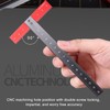 T Square Ruler Aluminum Alloy Accurate Scale Multifunctional Portable Woodworking