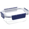 Bestco LBG428 Heat Resistant Glass Storage Container with Lid, Rectangular,