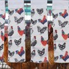 Klmnop 5 Pack Chicken Nest Box Curtains, Windproof Lightproof Curtain