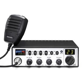 Radioddity CB-900 PRO CB Radio, AM/FM Mobile Radio with NOAA, RX & TX Noise Reduction, ASQ VOX Instant Emergency Channel 9, Support PA System, SWR High Alert for Trucker Driver