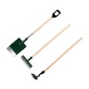 Miniature Dollhouse Garden Tools 3PCS Mini Doll House Working Accessories,