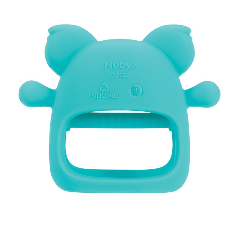 Nuby Silicone Wrist Teething Mitten - Baby Teether Ring -