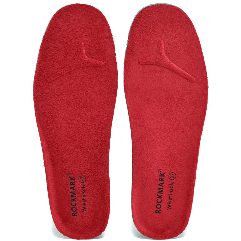Wide Width Plush Fuzzy Insoles with Heel Lift & Shock