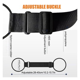 4 PCS Luggage Straps,Adjustable Belts,Suitcase Elastic Strap Belt,Elastic Strap,Bag Fastening Rope,Suitable for Travel,Luggage Accessories(2black+2orange)