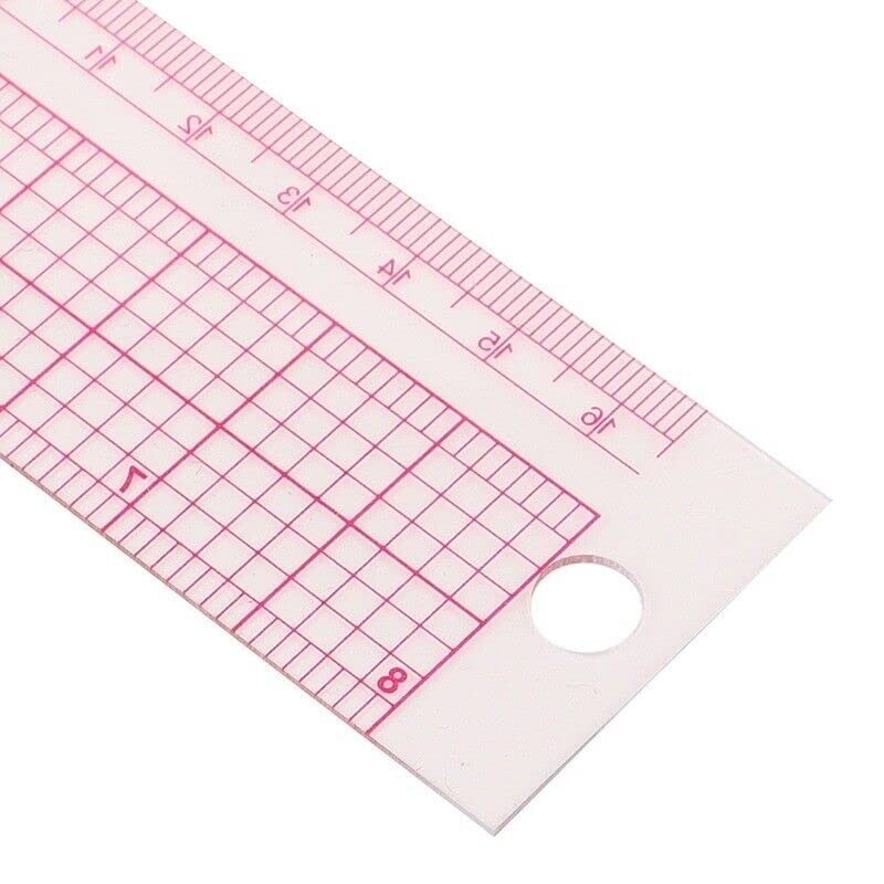 Garment Cutting Plastic L Shape Ruler For Sewing Accessories Patchwork
