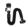 Bathroom Sink Drain Kit - Flexible Sink Drain P-Trap for