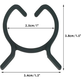 Hapyearn Pack of 100 Plant Clips, Plant Clips, Tomato Clips, Trellis Aid, Tomato Clips, Plant Holder, Flower Clips Attachment, Plant Rings for Fixing Climbing Plants, L