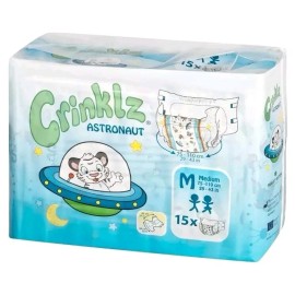 Crinklz 2 Pack Crinklz Astronaut Adult Diapers Medium 29"-43"