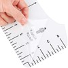 Tshirt Ruler Guide for Vinyl Alignment for 17pcs, Tshirt Ruler
