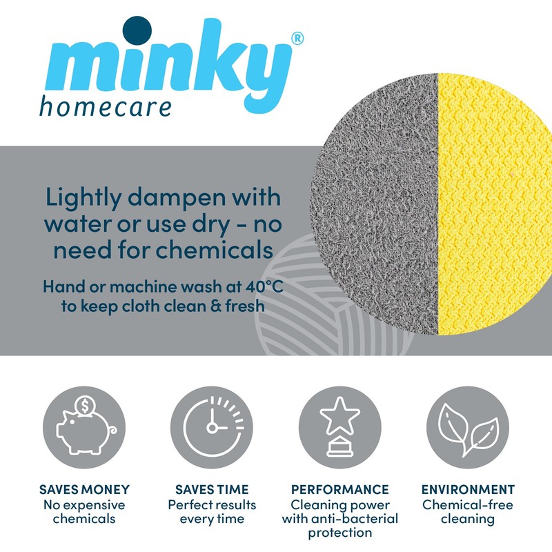 Minky M Screen & Tablet Cleaning Cloth - Specialist Microfibre