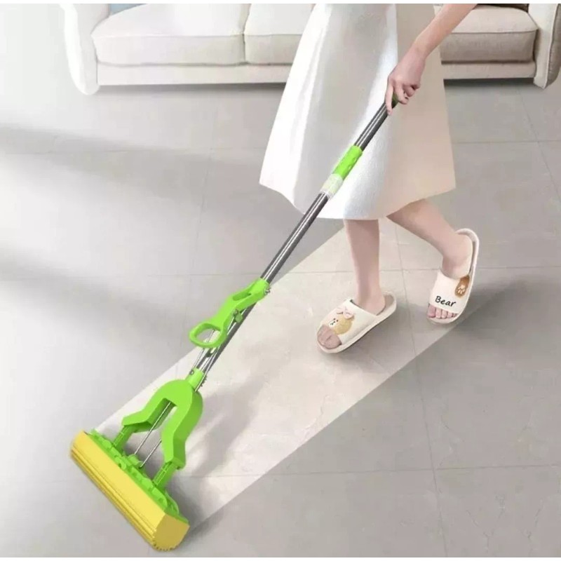 RIVERSOFY 10 Trapeadores Jaladores Magic Mop Auto Exprimible D Esponja