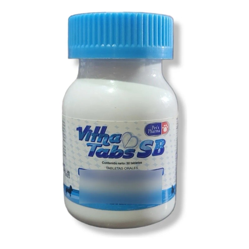 Pets Pharma Vitha Tabs Multivitamínico Perros Pequeños 30tab