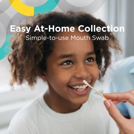 HomePaternity Express DNA Paternity Testing for Child and Father, Next-Day Results, Over 99.999% Confidence, All Fees Included, Includes Overnight Return Shipping to Lab