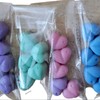 Strong Scented Soy Wax /Heart Shaped Wax Melt large candles:_Fruit
