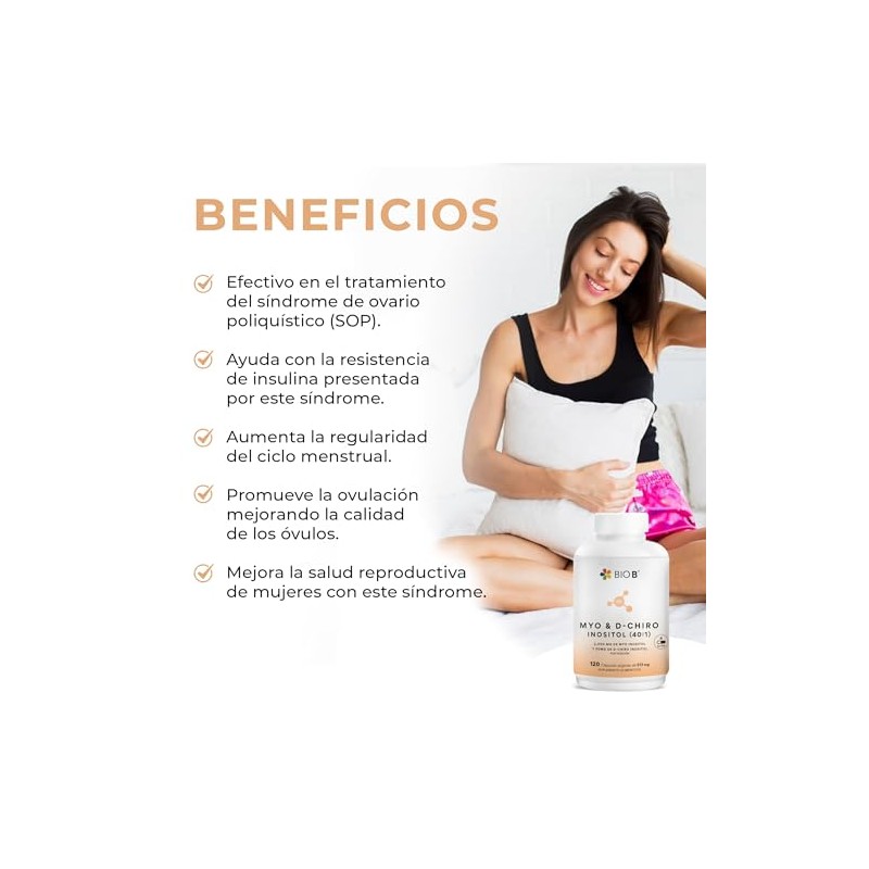 Bio Myo Chiro Inositol Ratio 120 Cápsulas 000 Por Porción