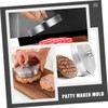 Sosoport Stainless Steel Burger Press Mold Round Patty Maker for