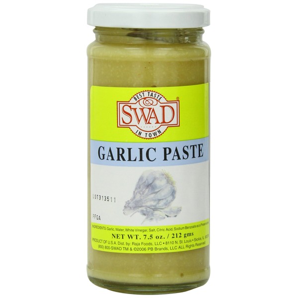 Swad Garlic Paste, 7.5 Ounce