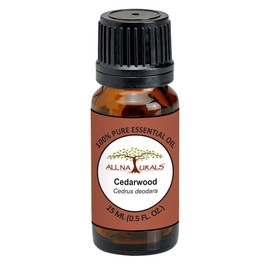 All Naturals 100% Pure Cedarwood (Virginia) Essential Oil - 15Ml For Hair, Skin & Aroma