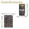 Ridley's Coffee Lover’s 500-Piece Jigsaw Puzzle – Coffee Puzzle with
