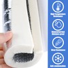 Kingdder 6 Pcs Pipe Insulation Foam Tube Self Adhesive Pipe