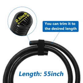 2932749159 Drain Hose 4-1/2' Length Replacement For All Dometic RV Refrigerators