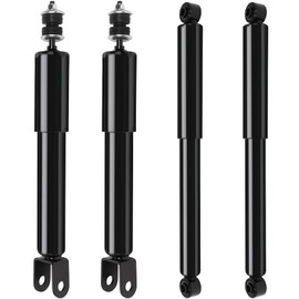 AUTOMUTO Front Rear Shocks Absorbers Struts Fits 2002 2003 2004 2005 2006 for Chevy Avalanche 1500,2000-2006 for Chevy Suburban 1500/Tahoe/for GMC Yukon/Yukon XL 1500 344381 37178 344384 34692 (4 PCS)