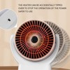 Space Heater Fashionable Simple Safe 800W Electric Desktop Heater for