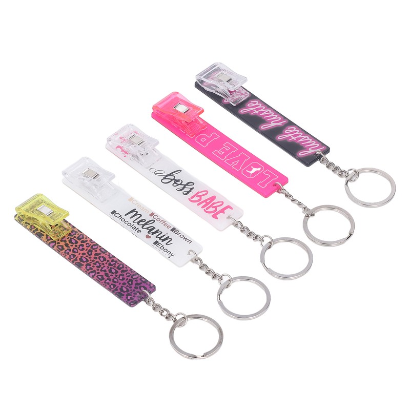 5pcs Card Grabber Multipurpose Acrylic Lightweight Long Nail Card Puller