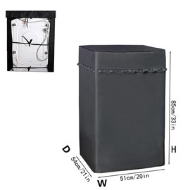Wheel portable Washing Machine Cover ，Top Load Washer Dryer Cover，Washer Dryer Dustproof Waterproof Protection Case Cover Washing Appliance Protector (S-21D20W33H)