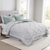 Modern Threads 7-Piece Reversible Comforter Set - Bedding Ensemble with