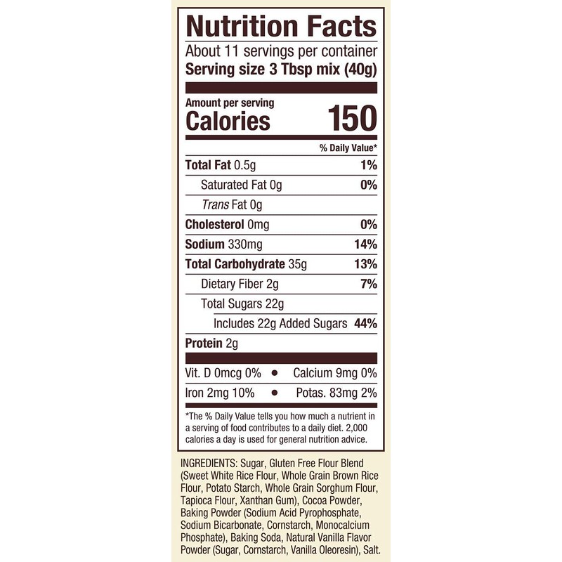 Bob's Red Mill Gluten Free Chocolate Cake Mix, 16 Oz