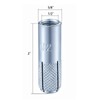 Wensilon(20 pcs) 1/2"-13 Premium Zinc Plated Carbon Steel Drop in